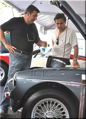 Eduardo Lambiasi e Nelson Piquet, MG C GT - R&E Restaura��es